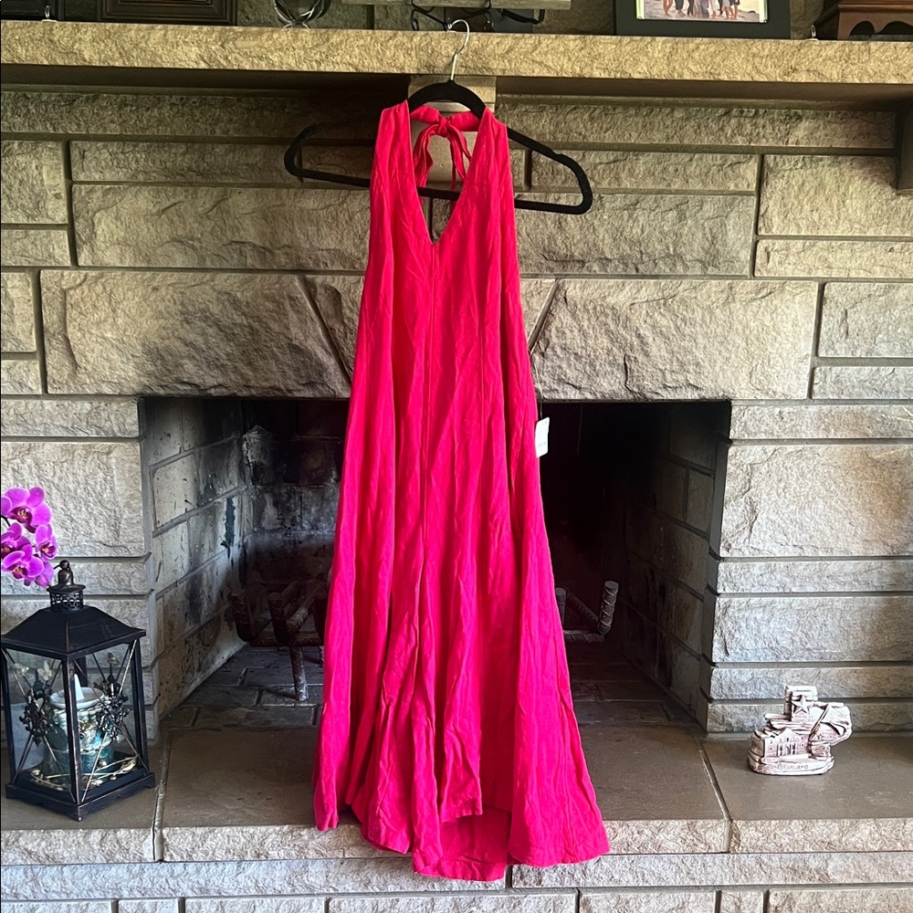 Free People Pink Jumpsuit